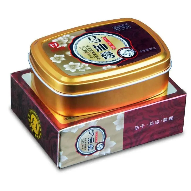 Horse Ointment 80g Oil Anti-Drying Crack Foot Cream Heel Cracked Repair Cream Removal Dead Skin Hand Feet Care for Family