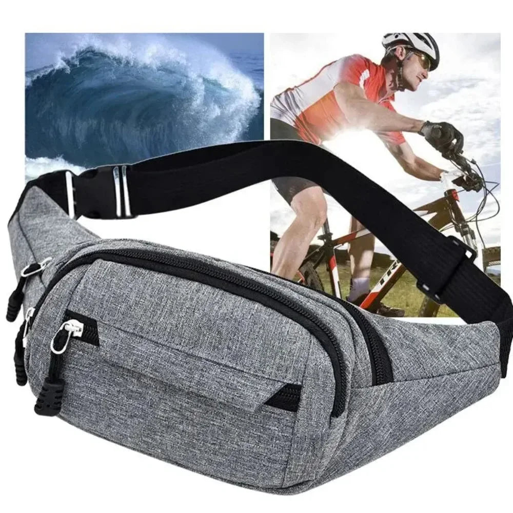 Waist Bag 2024 Mobile for Men Women Multifunctional Large Capacity Belt Bag Anti Splash Wear-resistant Construction Site Pochete