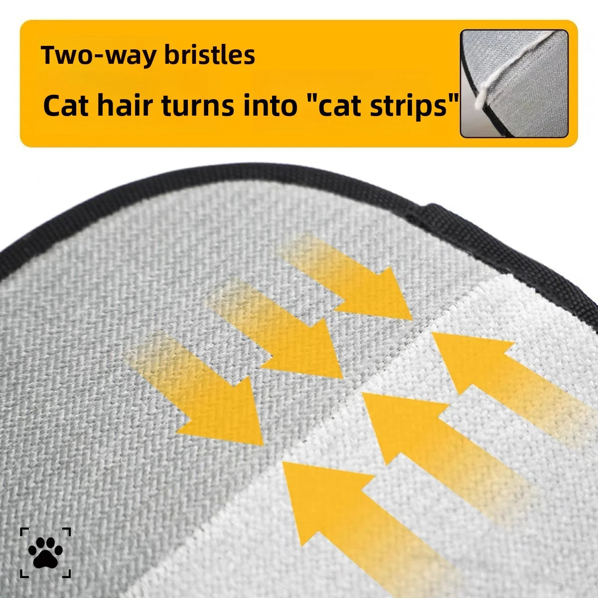 Pet Hair Remover Brushing Gloves – Remove Fur from Clothing, Furniture, Car Seats, Bedding & Upholstery Lint Hair Grooming Tool