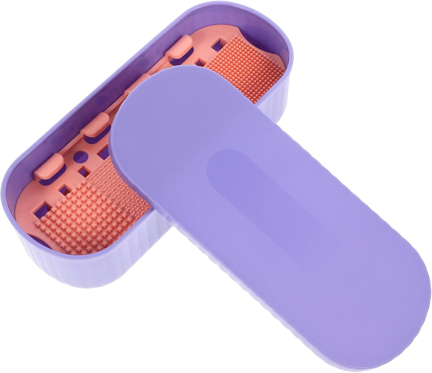 Makeup Brush Cleaning Storage Box Makeup Brush Cleaner Box for Women Home