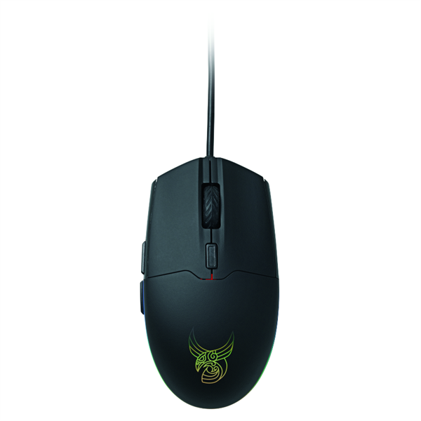 Mouse de gaming L33T Gaming HOFUD, 3200 DPI, negru (160398)