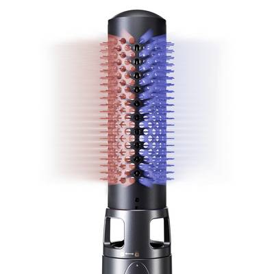 Carrera Beauty Meleglevegős kefe Fekete Ionizációval (02663)