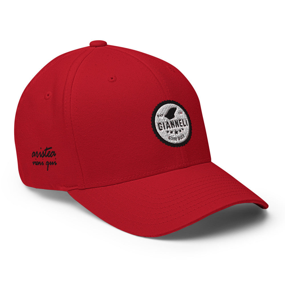 Vieni Qui Closed Back Structured Cap by Gianneli