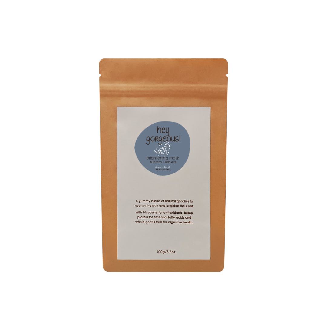 Hey Gorgeous! Brightening Face Mask For Dogs