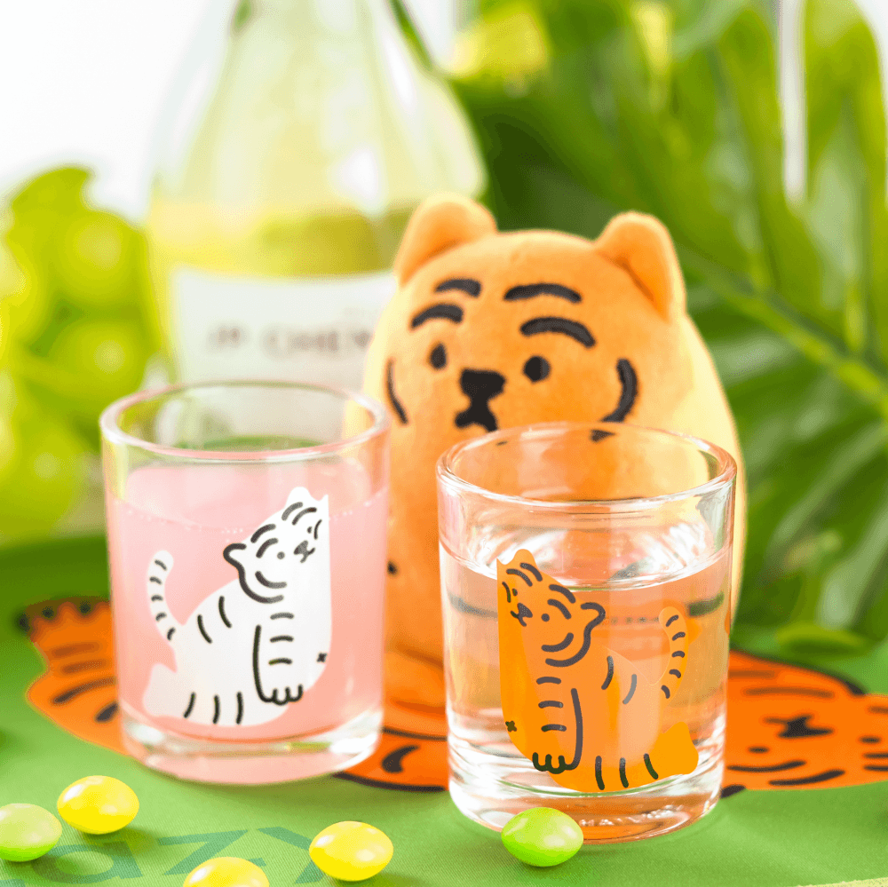 Muzik Tiger Shot Glass Set