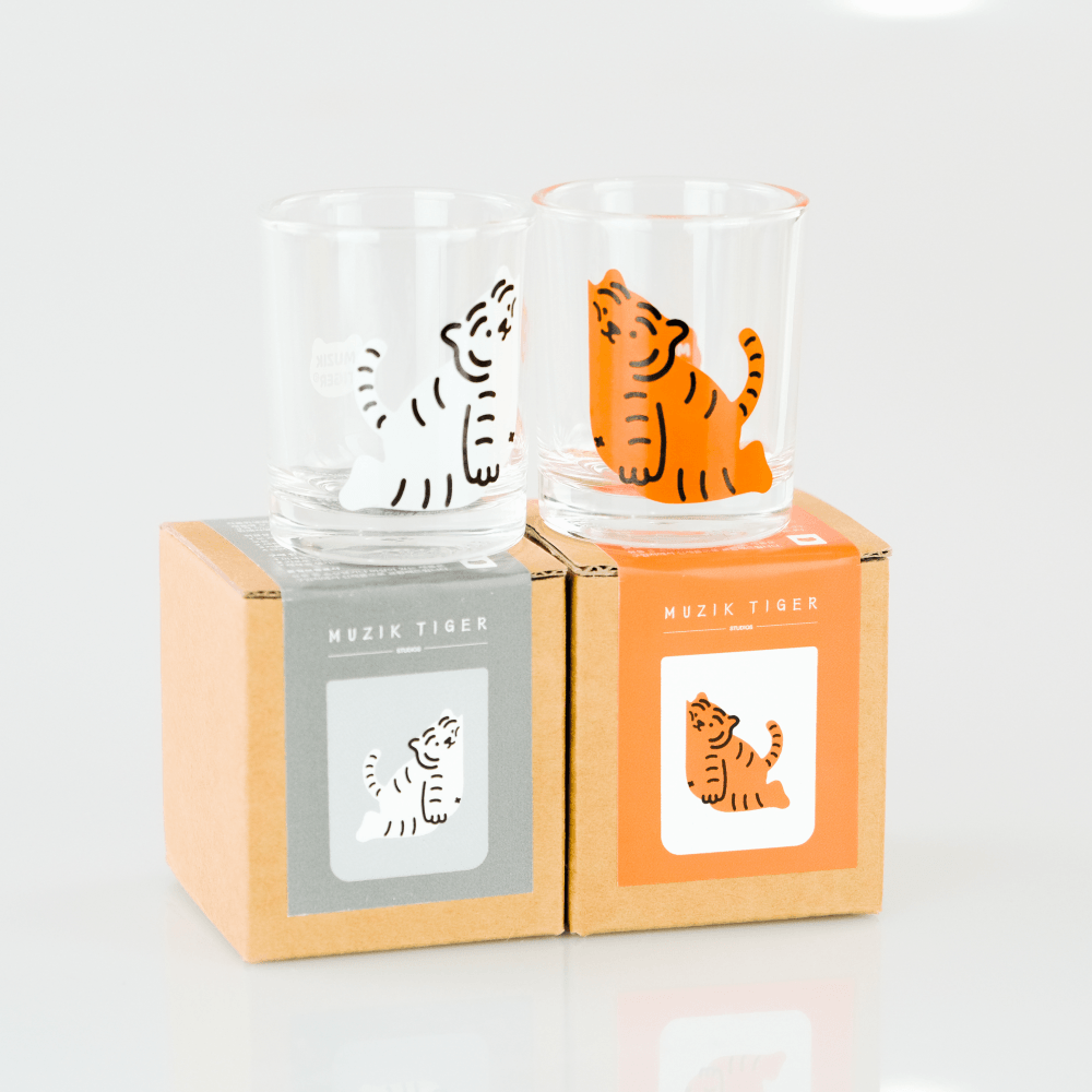 Muzik Tiger Shot Glass Set
